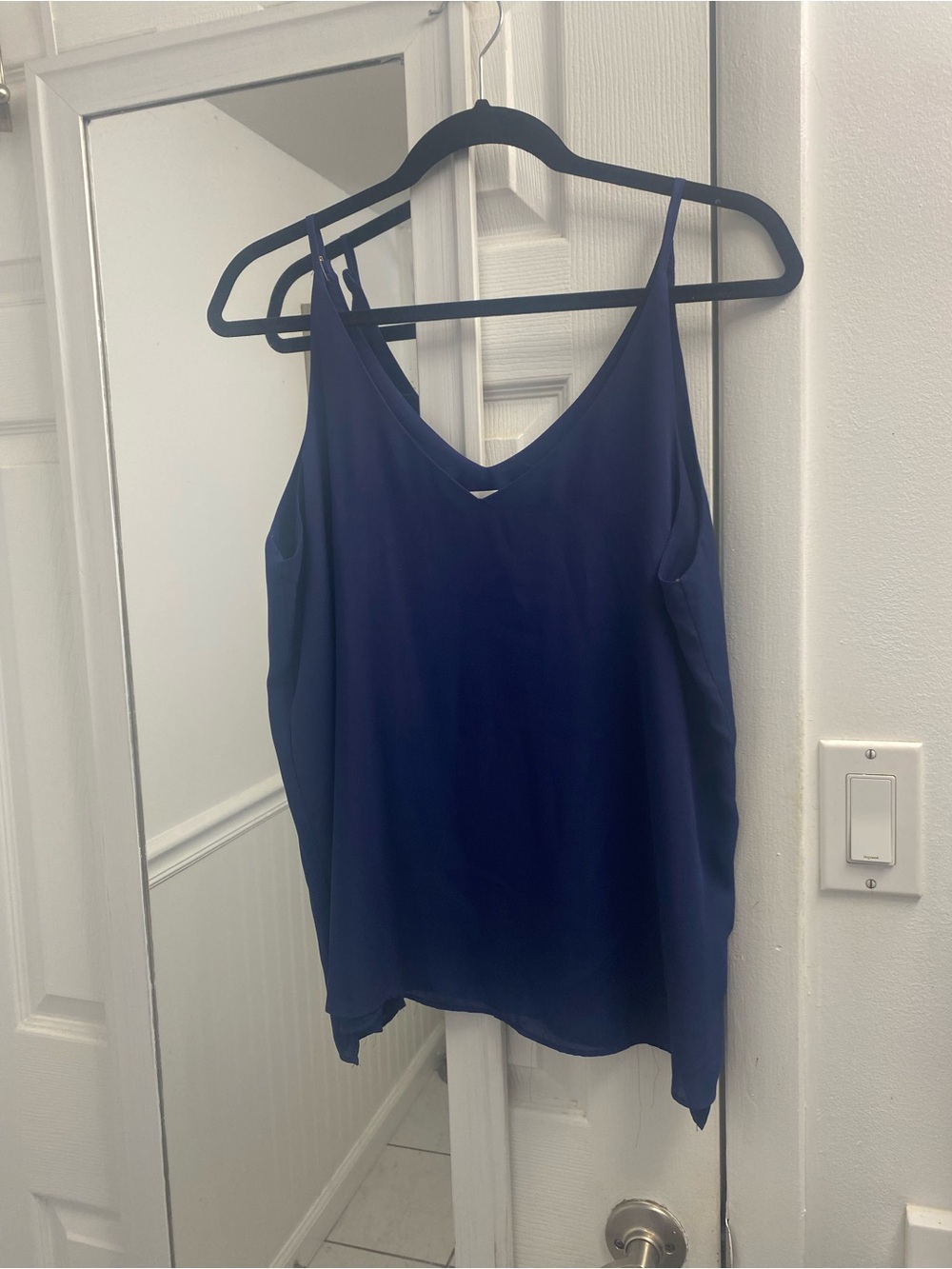 Stella Luce Deep Navy V-Neck Camisole
